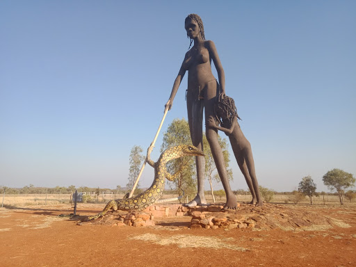 Anmatjere Woman And Child